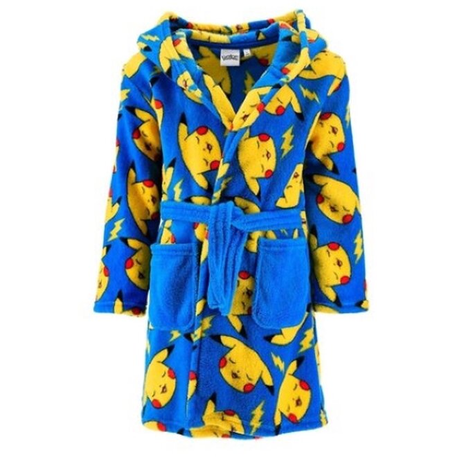 Pokemon Badjas met Capuchon - Pikachu - Maat 104
