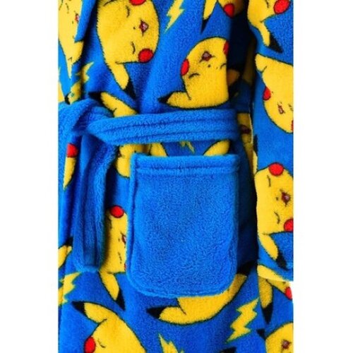 Pokemon Pokemon Badjas met Capuchon - Pikachu - Maat 104 Pokemon Pokemon Badjas met Capuchon - Pikachu - Maat 104