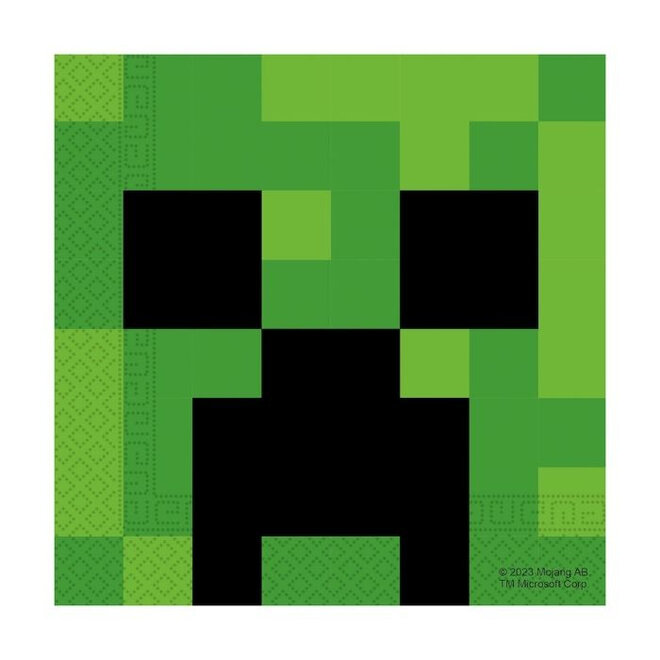 20 Minecraft Servetten - FSC