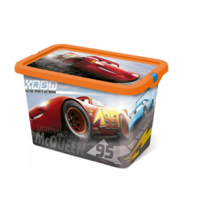 Disney Cars Disney Cars Opbergbox - 7 Liter Disney Cars Disney Cars Opbergbox - 7 Liter