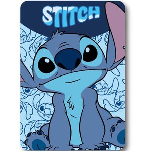 Lilo en Stitch Stitch Fleece Deken - Blauw - Disney