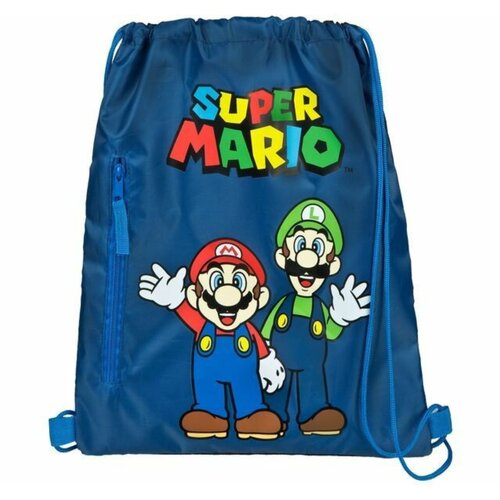 Super Mario Super Mario Gymtas met Voorvak Super Mario Super Mario Gymtas met Voorvak