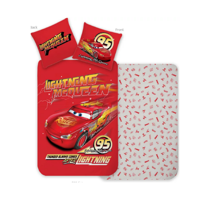Disney Cars Dekbedovertrek 140 x 200 - McQueen
