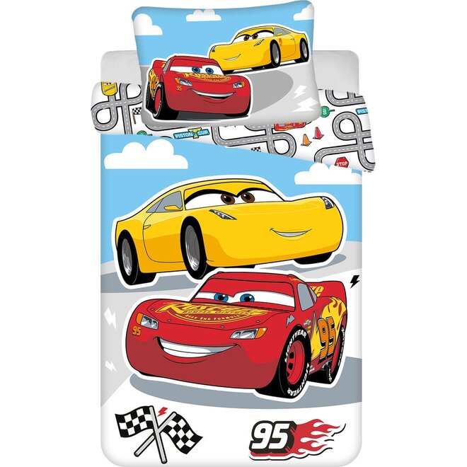 Disney Cars Baby Dekbedovertrek 100 x 135 cm