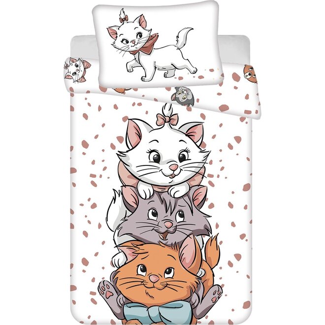 Aristocats Baby Dekbedovertrek 100 x 135 cm - Disney
