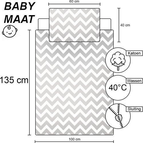 Marie Cat Aristocats Baby Dekbedovertrek 100 x 135 cm - Disney