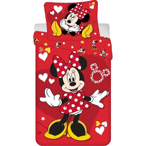 Minnie Mouse Minnie Mouse Dekbedovertrek 140 x 200 cm - Disney Minnie Mouse Minnie Mouse Dekbedovertrek 140 x 200 cm - Disney