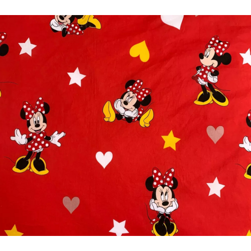 Minnie Mouse Minnie Mouse Dekbedovertrek 140 x 200 cm - Disney Minnie Mouse Minnie Mouse Dekbedovertrek 140 x 200 cm - Disney