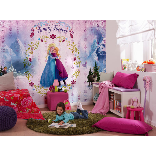 Frozen Frozen Vlies Behang - 400x260 cm - Family Forever