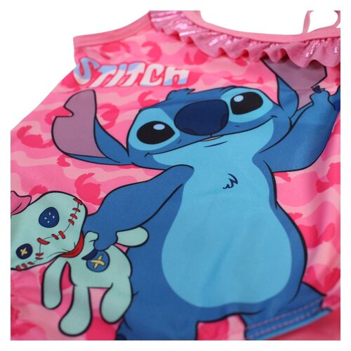 Lilo en Stitch Stitch Badpak Scrump - Disney - Roze Lilo en Stitch Stitch Badpak Scrump - Disney - Roze