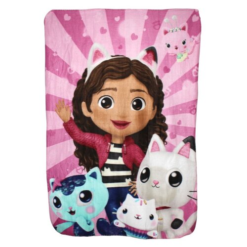 Gabby's Poppenhuis Gabby's Poppenhuis Fleece Deken