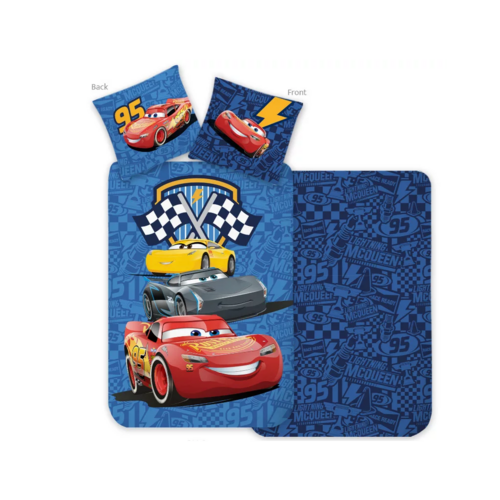 Cars Disney Cars Dekbedovertrek 140 x 200 - Katoen Cars Disney Cars Dekbedovertrek 140 x 200 - Katoen
