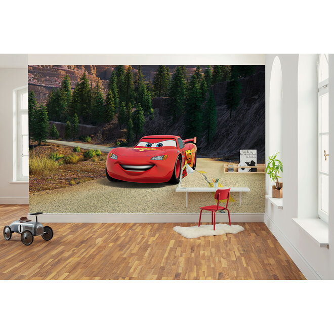 Disney Cars Vlies Behang - 400x250 cm