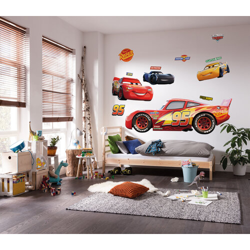 Cars Disney Cars XXL Muursticker 127x200 cm Cars Disney Cars XXL Muursticker 127x200 cm