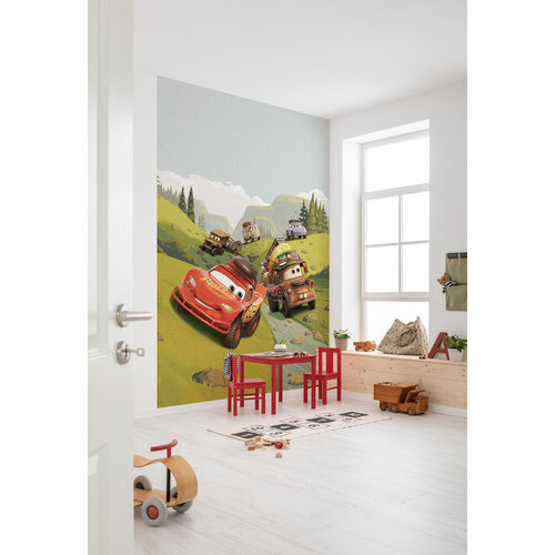 Cars Disney Cars Vlies Behang Camping - 200x280 cm Cars Disney Cars Vlies Behang Camping - 200x280 cm