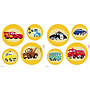Disney Cars Raamstickers - 8 Stuks