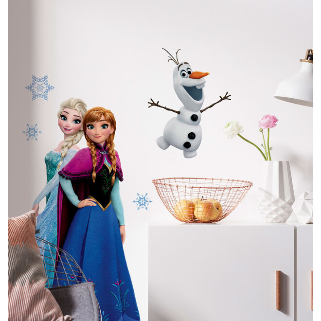 Disney Frozen Muursticker 50x70 cm - Winter Wonderland