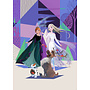 Disney Frozen Vlies Behang - 200x280 cm - Arendelle Abstract