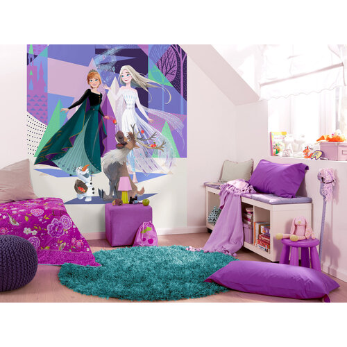 Frozen Disney Frozen Vlies Behang - 200x280 cm - Arendelle Abstract Frozen Disney Frozen Vlies Behang - 200x280 cm - Arendelle Abstract