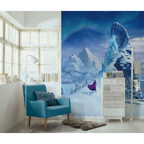 Frozen Disney Frozen Vlies Behang - 200x250 cm - IJspaleis