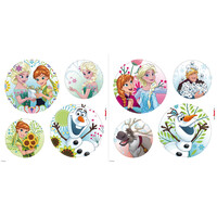 Disney Frozen Raamstickers - 8 Stuks - Lente