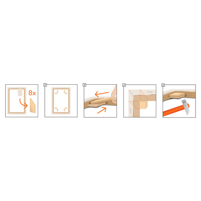 Disney Frozen Canvas - 40x30 cm - Olaf