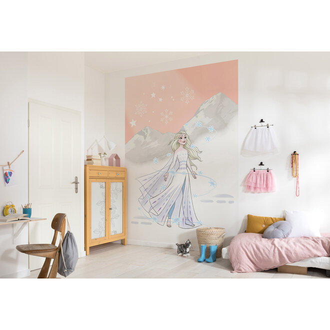 Disney Frozen Vlies Behang - 200x280 cm - Elsa