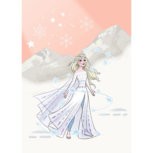 Frozen Disney Frozen Vlies Behang - 200x280 cm - Elsa