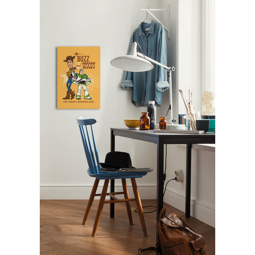 Toy Story Toy Story Canvas - 40x60 cm - Woody en Buzz Lightyear