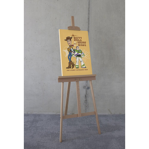 Toy Story Toy Story Canvas - 40x60 cm - Woody en Buzz Lightyear