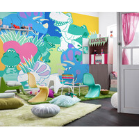 Toy Story Vlies Behang - 300x280 cm - Rex en Trixie