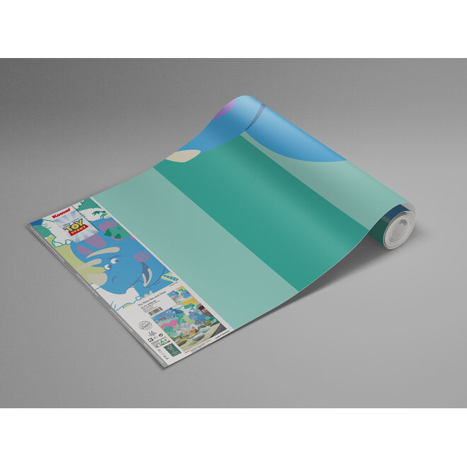 Toy Story Vlies Behang - 300x280 cm - Rex en Trixie