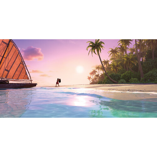 Vaiana Vaiana Vlies Behang - 500x250 cm - Ocean Spirit