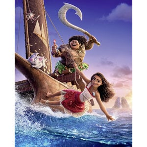 Vaiana Vaiana Vlies Behang - 200x250 cm - Disney