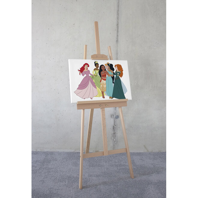 Disney Princess Canvas - 60x40 cm - Together
