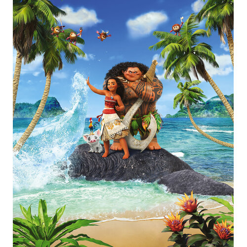 Vaiana Vaiana Vlies Behang - 250x280 cm - Disney
