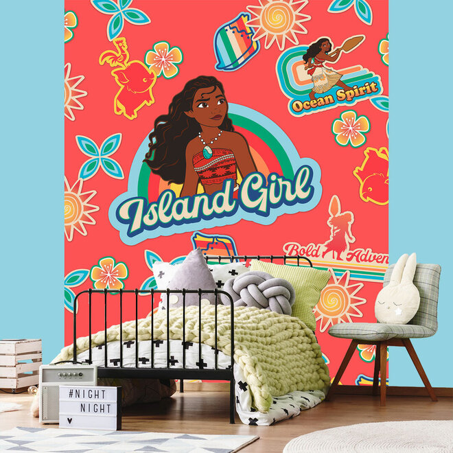 Vaiana Vlies Behang - 200x280 cm - Island Girl