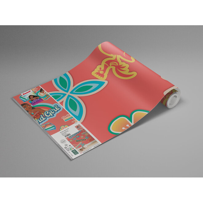 Vaiana Vlies Behang - 200x280 cm - Island Girl