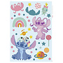 Stitch en Angel Muurstickers 50x70 cm - Disney