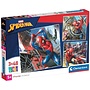Spiderman 3 in 1 Puzzel - 3 x 48 stukjes - Clementoni Legpuzzel