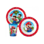 Super Mario Kinderservies / Eetsetje / Dinerset - Magnetron