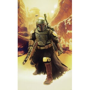 Star Wars Star Wars Vlies Behang Boba Fett - 150x250 cm