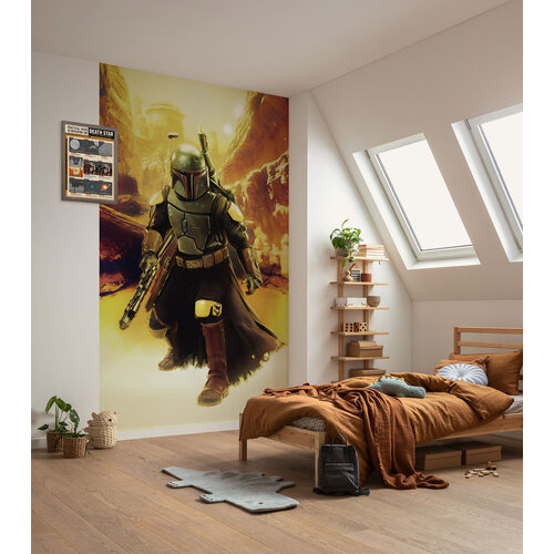 Star Wars Star Wars Vlies Behang Boba Fett - 150x250 cm Star Wars Star Wars Vlies Behang Boba Fett - 150x250 cm
