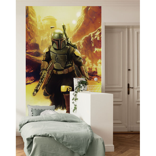 Star Wars Vlies Behang Boba Fett - 150x250 cm