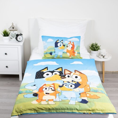 Bluey Bluey Baby / Peuter Dekbedovertrek 100 x 135 cm Bluey Bluey Baby / Peuter Dekbedovertrek 100 x 135 cm