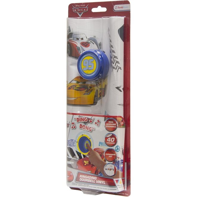 Disney Cars Deurbel met 40 Muurstickers - WorldsApart