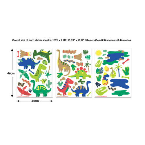 Dinosaurus / Jurassic World Dinosaurus Muurstickers Room decor Kit - Walltastic Dinosaurus / Jurassic World Dinosaurus Muurstickers Room decor Kit - Walltastic