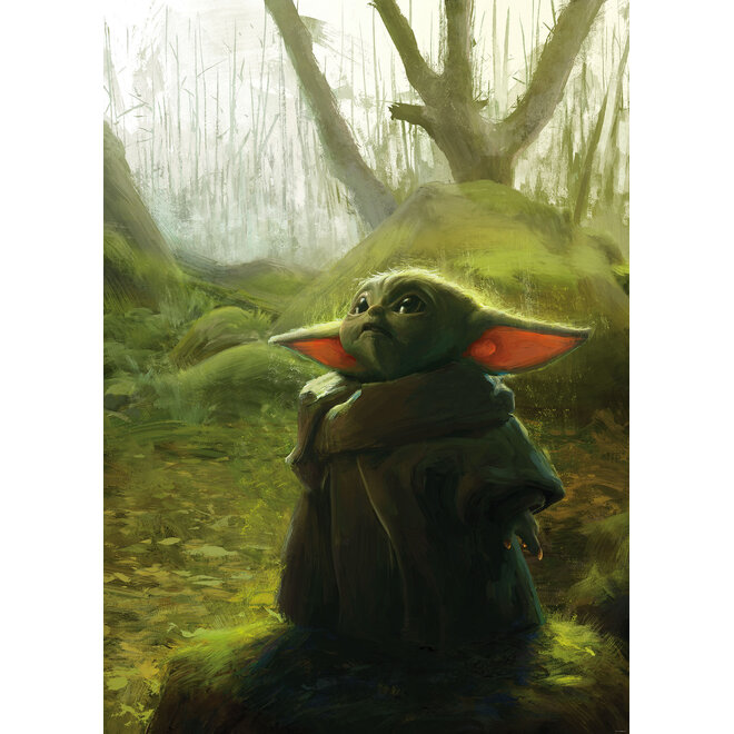 Star Wars Vlies Behang - 200x280 cm - Mandalorian Grogu