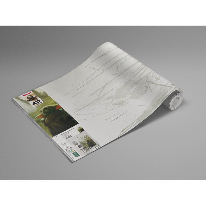 Star Wars Vlies Behang - 200x280 cm - Mandalorian Grogu