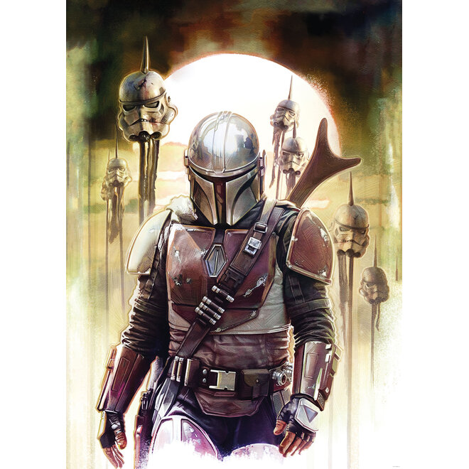 Star Wars Vlies Behang - 200x280 cm - Mandalorian Big Empaler